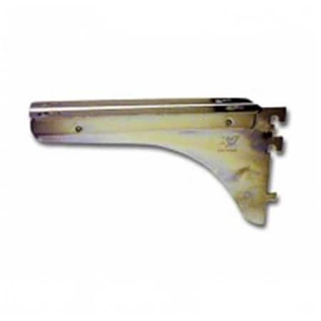 Dendesigns 14 in. RightHand Bracket HeavyDuty, Anochrome DE1075092